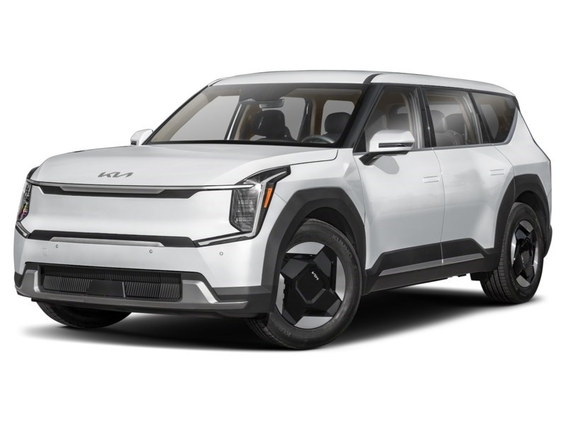 2025 Kia EV9 Wind RWD Snow White Pearl  Shot 4