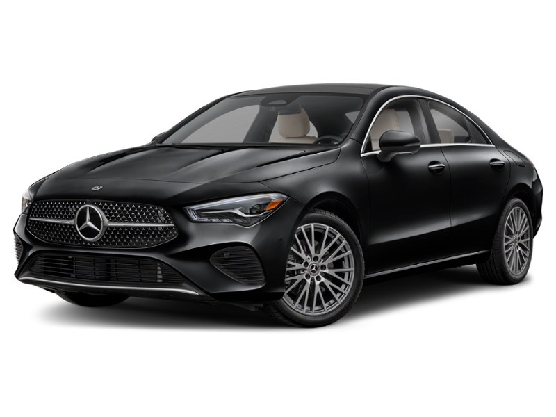 2025 Mercedes-Benz CLA 250 Base Cosmos Black Metallic  Shot 1