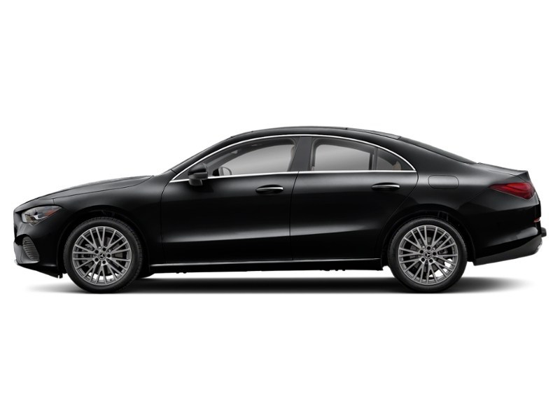 2025 Mercedes-Benz CLA 250 Base Cosmos Black Metallic  Shot 3