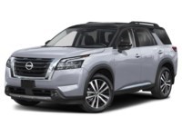 2024 Nissan Pathfinder Platinum Boulder Grey/Super Black  Shot 2