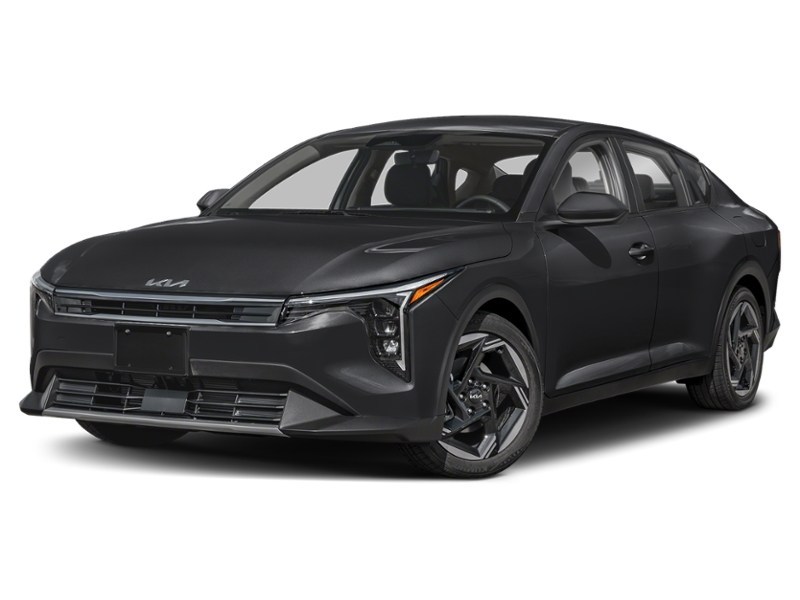 2025 Kia K4 EX+ FWD Aurora Black  Shot 1