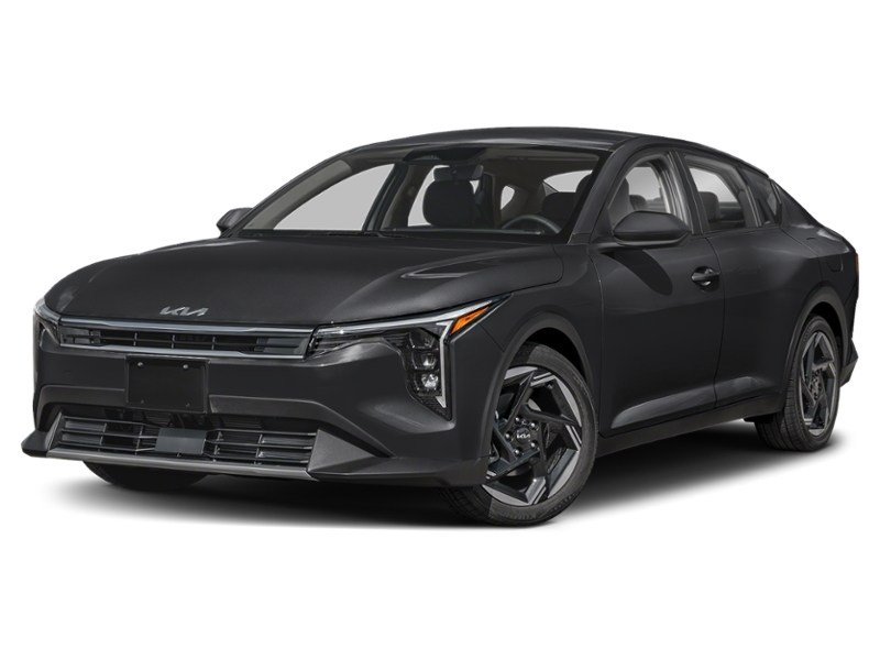 2025 Kia K4 EX+ FWD Aurora Black  Shot 1