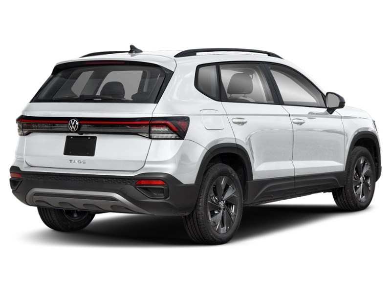 2025 Volkswagen Taos Trendline Pure White  Shot 2